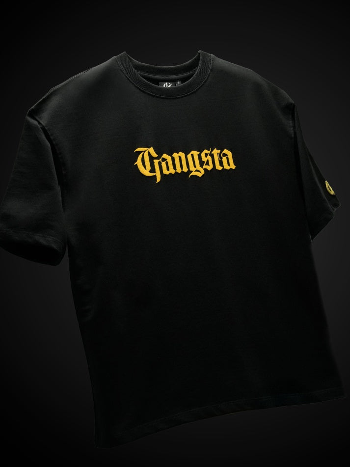 Gangsta Dawg Oversized Heavy French Cotton T-Shirt
