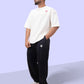 Straight Navy Blue Weight Joggers