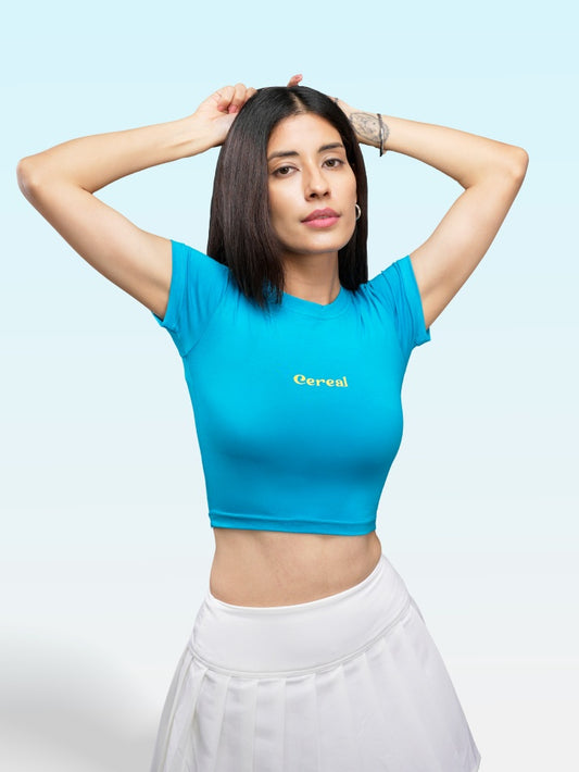 Sky Blue Baby Tee