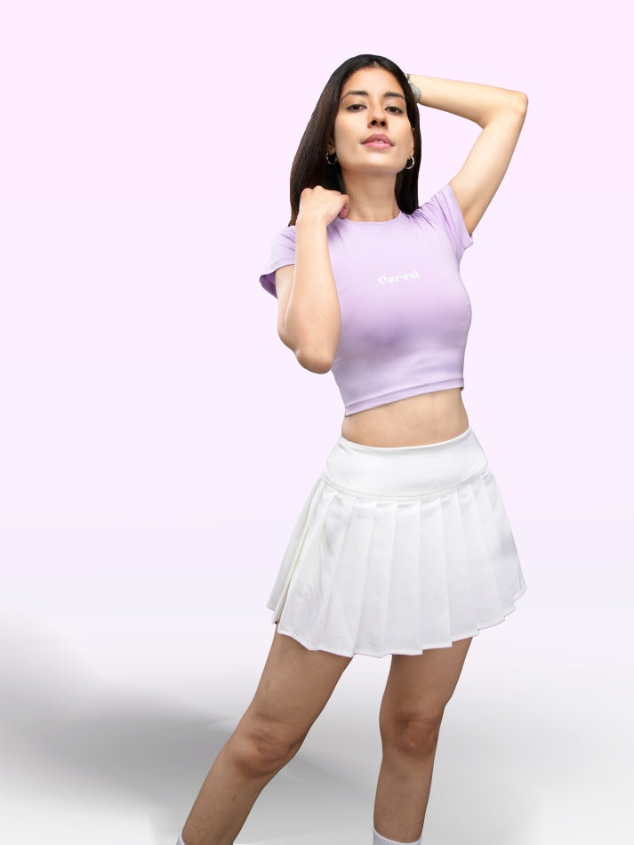 Lilac Baby Tee