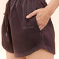 Brown Sweat Shorts For Women
