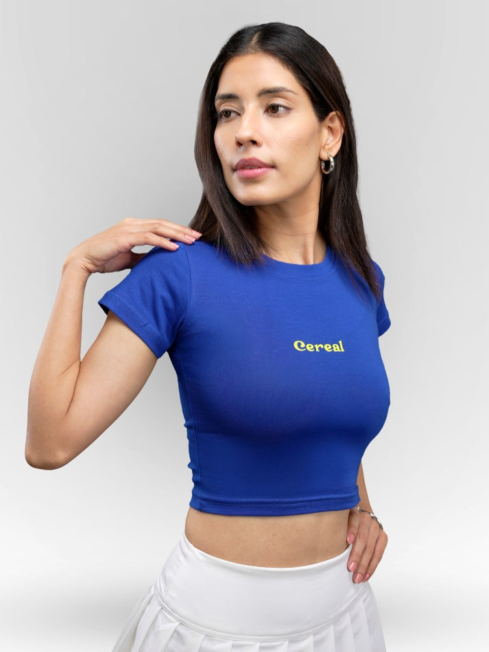 Royal Blue Jam Baby Tee
