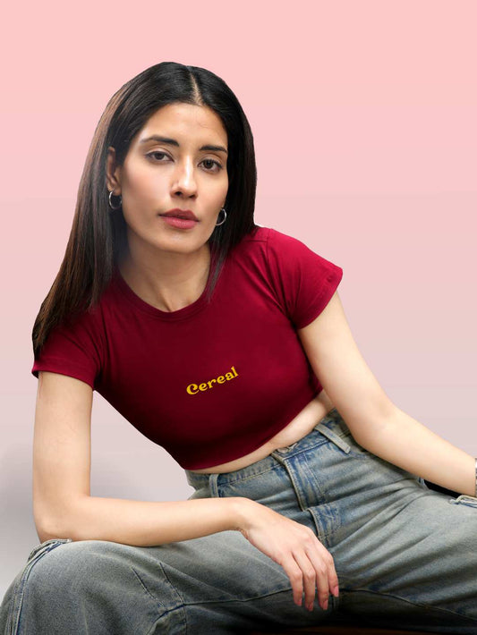 Cherry Red Baby Tee