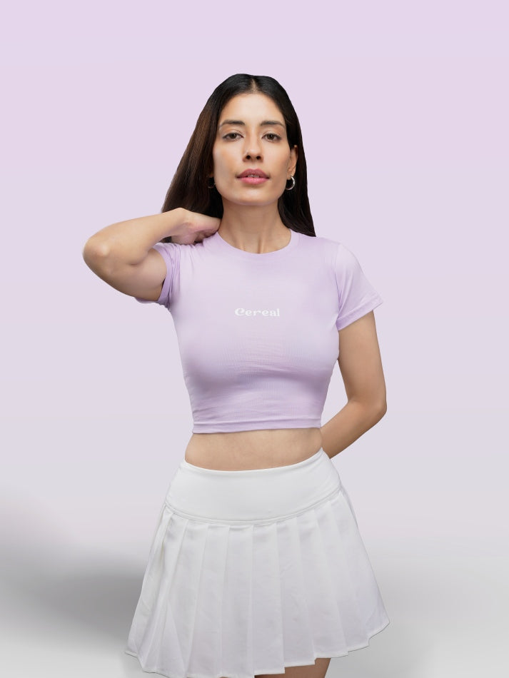 Lilac Baby Tee
