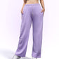 Lilac A-Line Bomber Pants