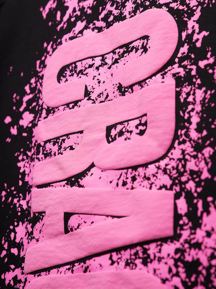 Crack Energy Oversized Heavy French Cotton T-Shirt