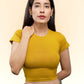 Mustard Drip Baby Tee