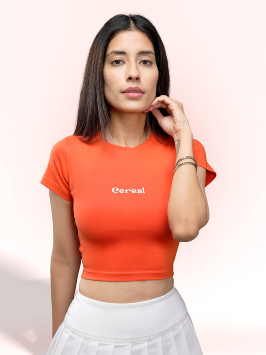 Orange Rush Baby Tee