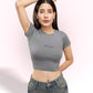 Gray Baby Tee
