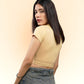 Bare Beige Baby Tee