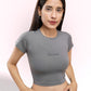 Gray Baby Tee