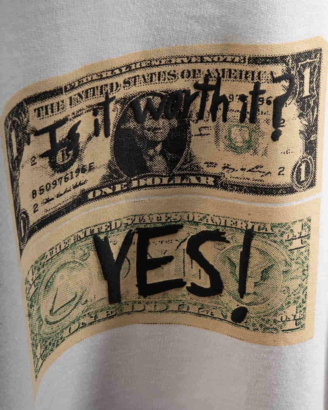 Dirty Money Oversized Heavy French Cotton T-Shirt