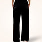 Black A-Line Bomber Pants