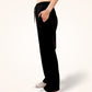 Black A-Line Bomber Pants
