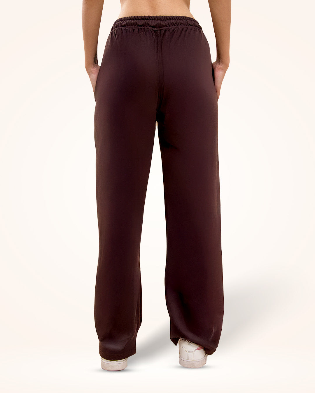 Brown A-Line Bomber Pants