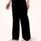 Black A-Line Bomber Pants