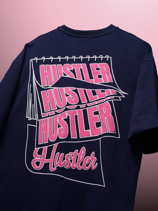 Hustler Calendar Oversized Heavy French Cotton T-Shirt