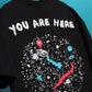 Milky Way Galaxy Oversized Heavy French Cotton T-Shirt