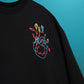 Milky Way Galaxy Oversized Heavy French Cotton T-Shirt