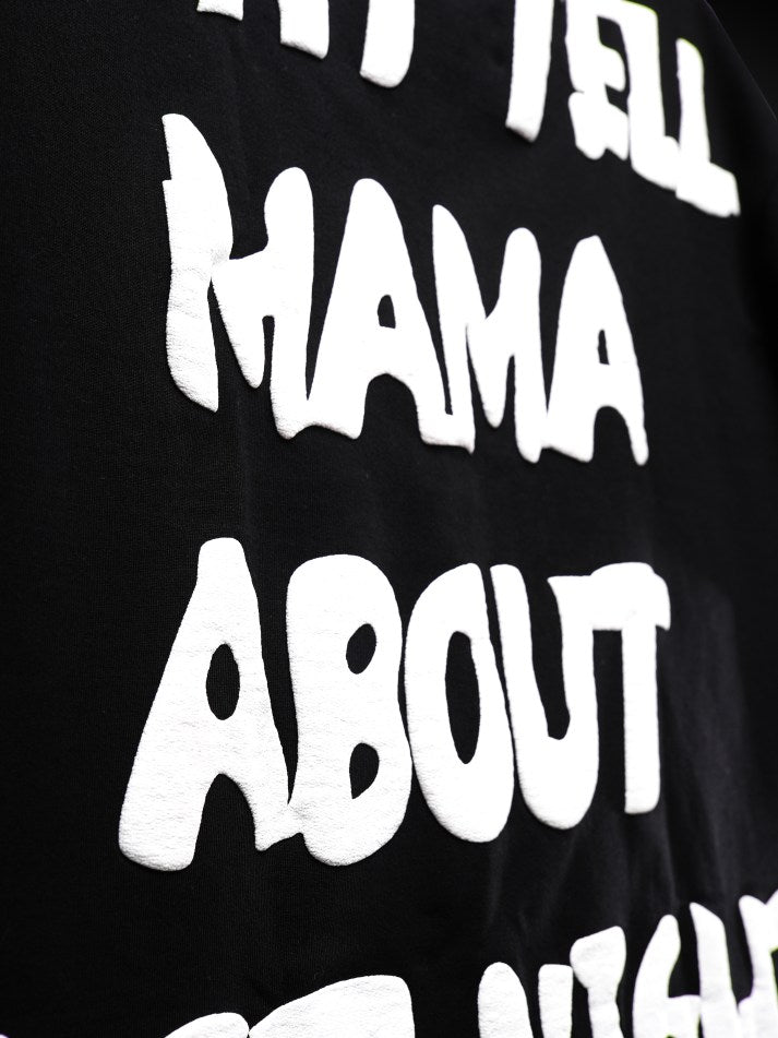 Don’t Tell Mama Oversized Heavy French Cotton T-Shirt