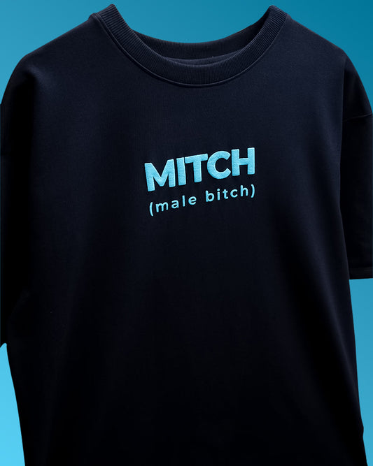 Mitch Oversized Heavy French Cotton T-Shirt