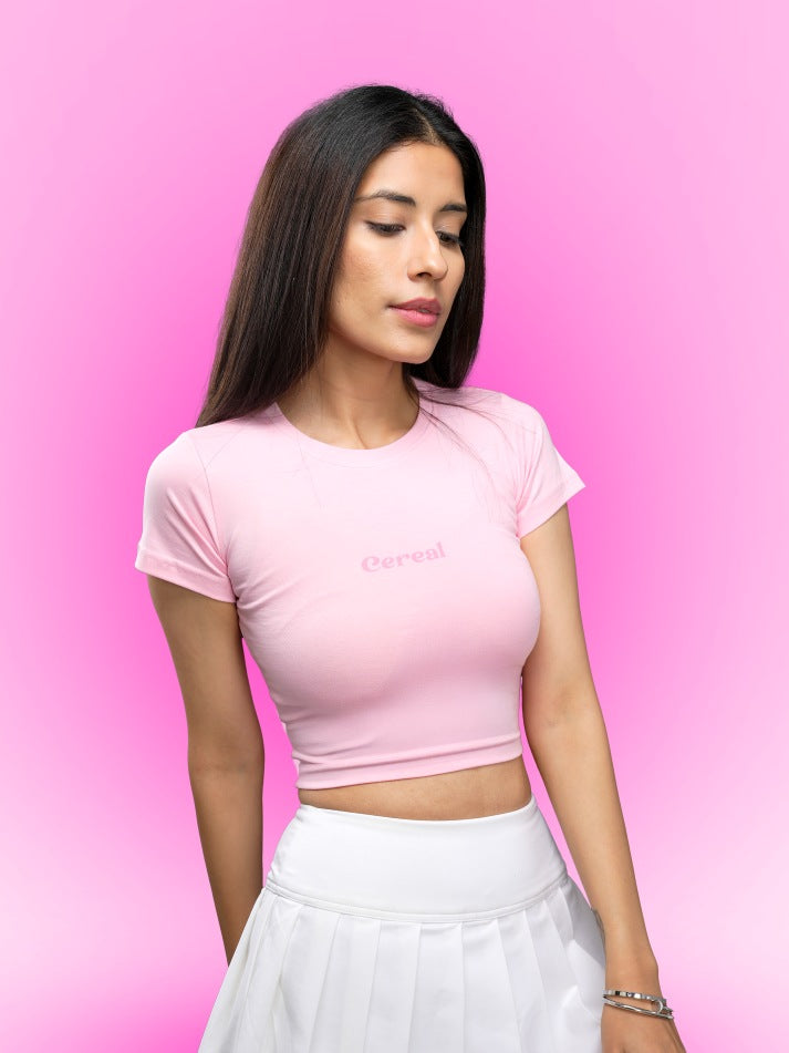 Baby Pink Pop Baby Tee