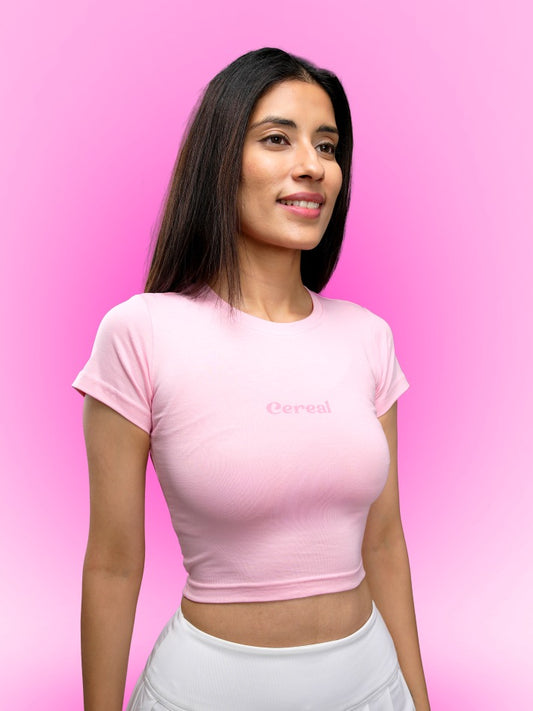 Baby Pink Pop Baby Tee