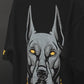 Gangsta Dawg Oversized Heavy French Cotton T-Shirt